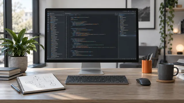 Estación de trabajo para desarrollar software empresarial